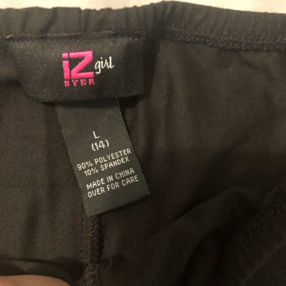 Girls Black Leggings size 14